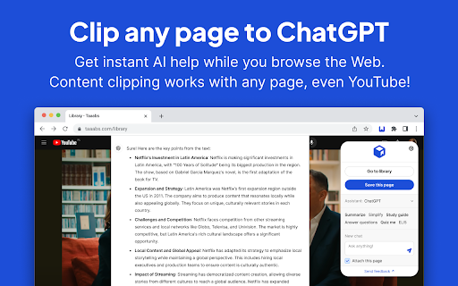 Taaabs - Free zero-knowledge bookmarks & AI