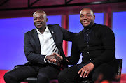 Kaito Tembo, coach of Supersport United and Benni McCarthy, coach of Cape Town City during the 2018 MTN8 final stadium announcement at Supersport Studio 6, Johannesburg on 10 September 2018.