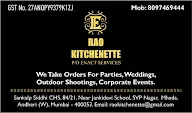 Rao Kitchenette menu 2