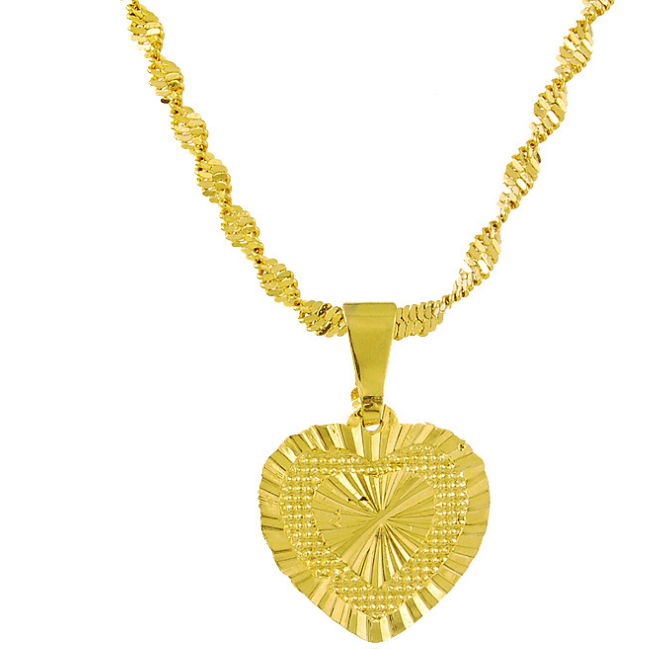 Golden necklace