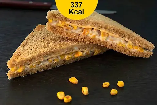 American Creamy Corn Sandwich