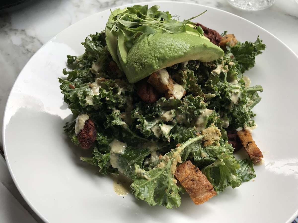 Kale Cesar salad