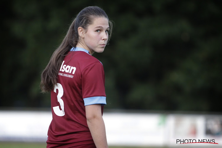 Jong talent (en kapitein) van KRC Genk Ladies verkozen tot speelster van de maand