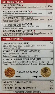 Pizza Stop menu 2