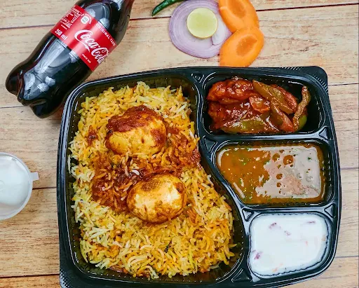 Egg Biryani Combo