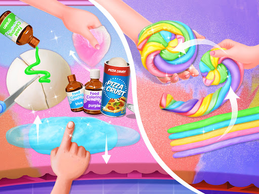 Unicorn Pizza - Sweet Rainbow Unicorn Food Maker