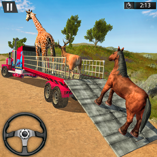 Farm Animal Transport Truck Driving Games