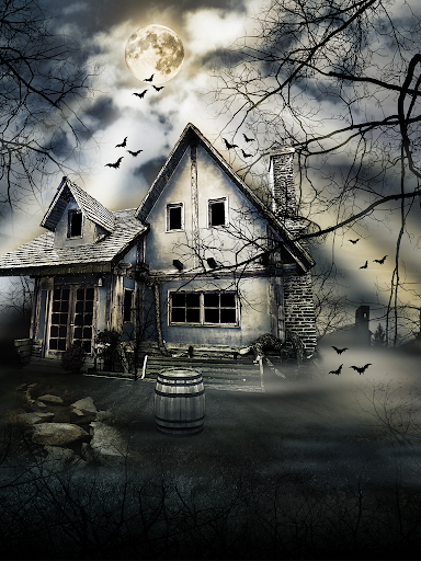 Haunted House Wallpaper