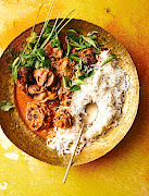 Lucia Mthiyane's signature yoghurt and cream lamb curry.