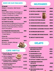 Wonderland Of Waffle menu 3