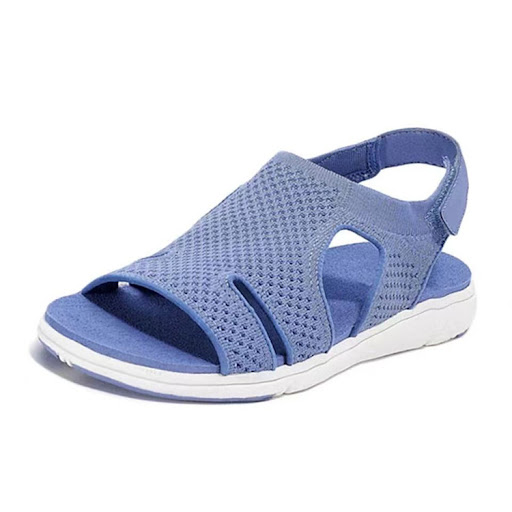 Title 6, Womens Comfortable Sandals Soft Cross Strap Ad...