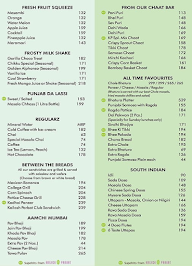 Kailash Parbat menu 1