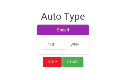 Auto Type Preview image 0