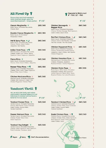 1441 Pizzeria menu 