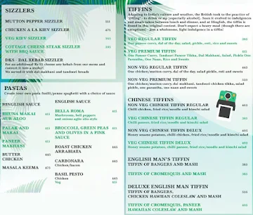 Hinglish - The Colonial Cafe menu 