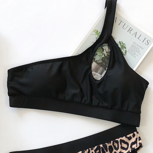 Title 9, Leopard split bikini for women, perfect for bea...