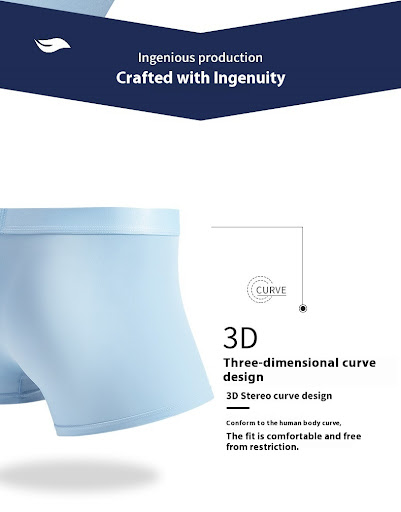 Title 2, Mens Ice Silk Underwear Summer Plus Size Trace...