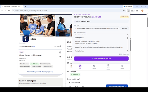 Resume Chameleon screenshot 4