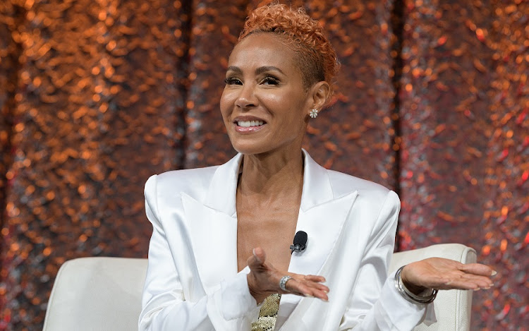 Jada Pinkett Smith has unveiled a new look, which was inspired by daughter Willow Smith. File photo.