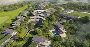 An artist's impression of the exclusive Tatali estate on the KZN north coast with a R350m mansion in the middle overlooking an oculus feature.