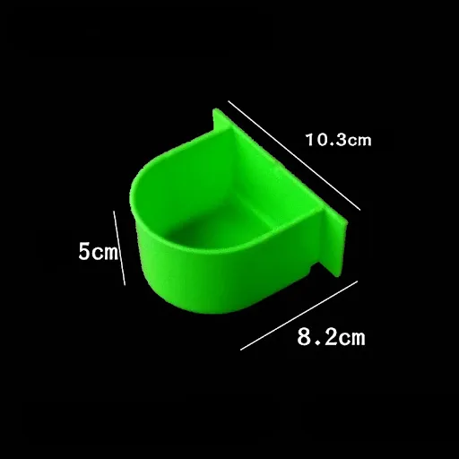 Bird Cage Food Boxes Trough Parrot Feeder Food Water Bowl Cup Budgerigar Macaws Finches Canary Bird Feeding Birdcage Foo