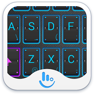 Download Blue Purple Spots Keyboard For PC Windows and Mac