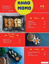 Khao Momo menu 1