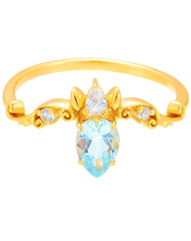 Bague japonaise vintage luxe léger - 3