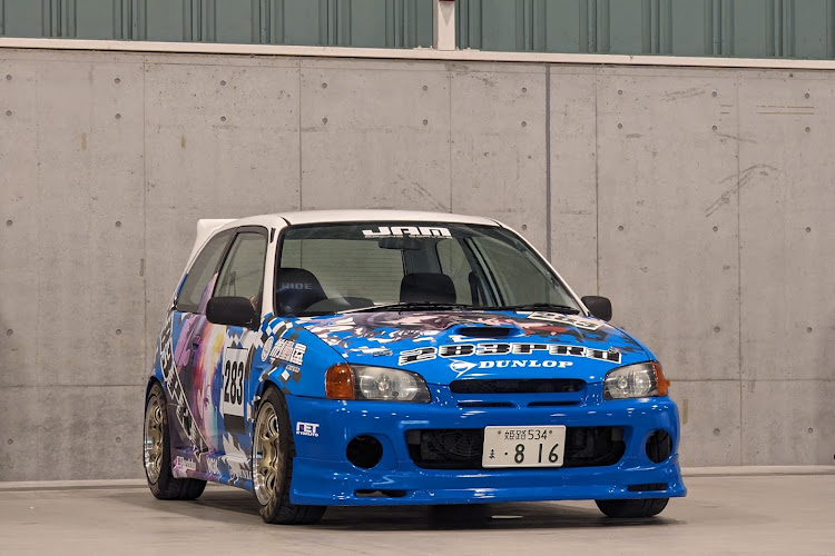 スターレットのちょうど良い車高に関するカスタム事例の投稿画像2枚目