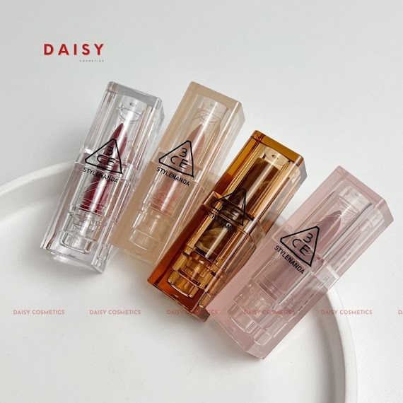 Son Thỏi 3Ce Warm & Cool Soft Matte Lipstick | Son 3Ce Vỏ Trong / Vỏ Cam / Vỏ Vàng *Daisy Cosmetics