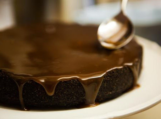 Chocolate Torte with Ganache topping