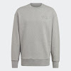 y-3 classic chest logo crew sweatshirt medium gray heather