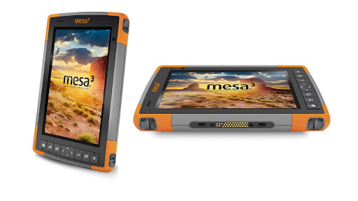 The Mesa 3 rugged tablet is a higher end device that is designed for all-day use in hazardous environments.