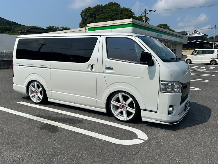 ハイエースバンの暑い、、暑いぞおおお！！・７月もよろしくお願いいたします・洒落屯車・ken1works.・カスタム妄想が止まらない！に関するカスタム事例の投稿画像1枚目