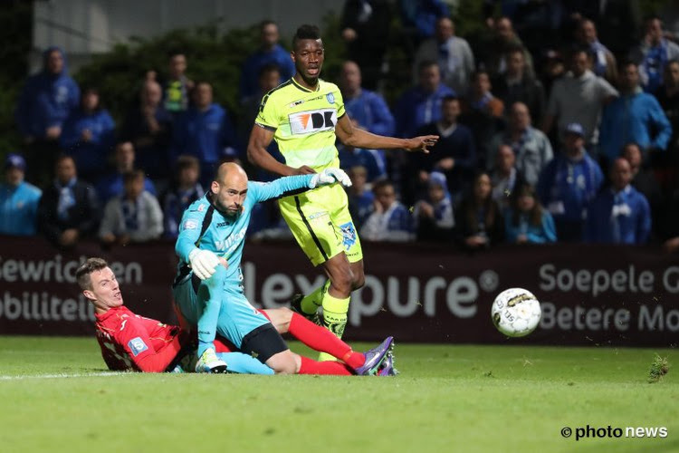 Gand bat Ostende et se rapproche d'Anderlecht, Bruges en patron à Zulte