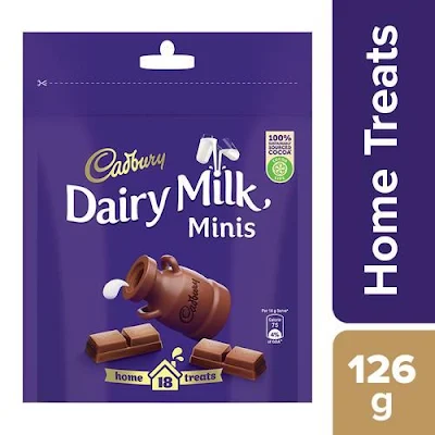 Cadbury Dairy Milk Chocolate Home Treats - 126 gm