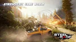 Steel Rage: Robot Cars PvP Shooter Warfare poster 3