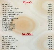 Anupama Restaurant menu 3