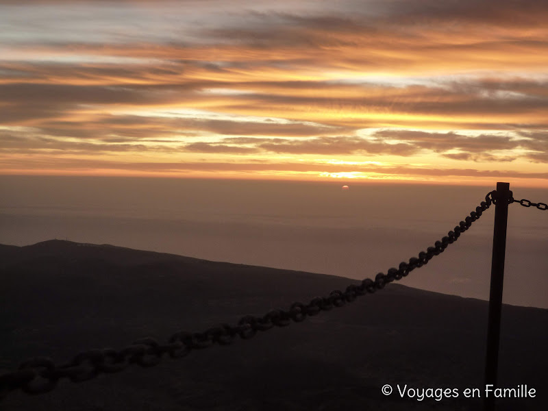 Tenerife, lever soleil Teide - 