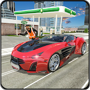 Sports Car Gas Station & Car Wash Simulator 18  Icon