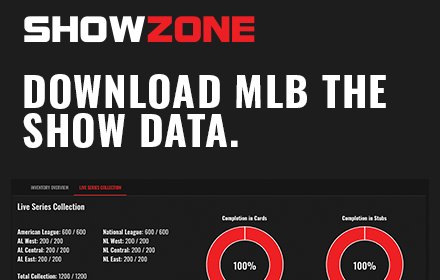 ShowZone Connect - Download Your MLB The Show Data small promo image