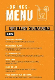 Distillery menu 3