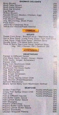 Sheetal Restaurant And Bar menu 5