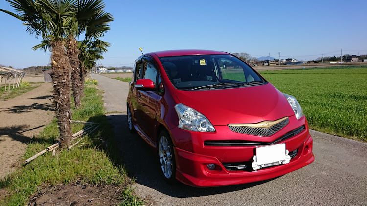 ラクティスの洗車日和・菜の花と愛車・ｼﾓﾌｫﾙﾆｱ・下野の農道・田んぼルニアに関するカスタム事例の投稿画像6枚目