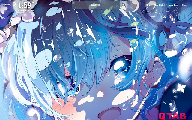 Anime Girl Wallpapers Theme New Tab