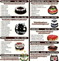 Max Cake menu 1