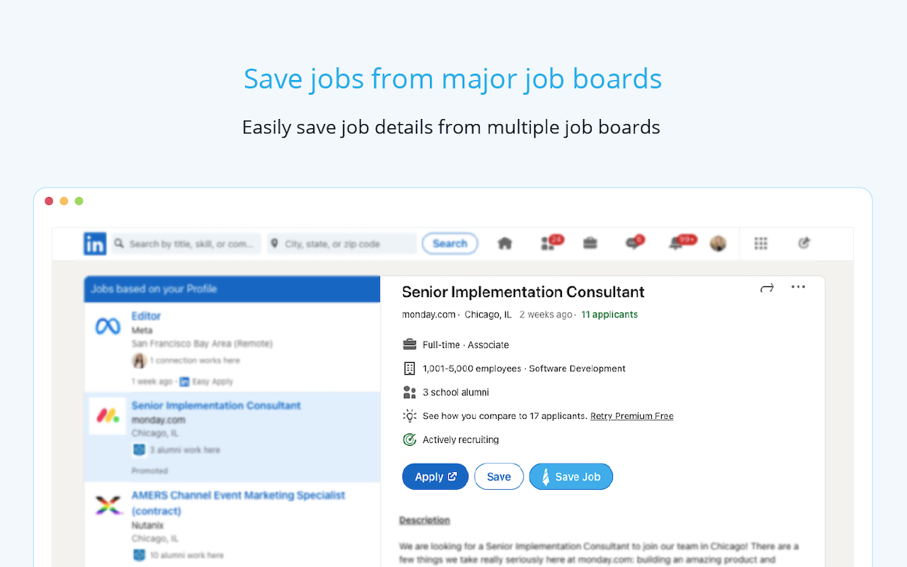 Jobscan: Job Search Tracker Preview image 3