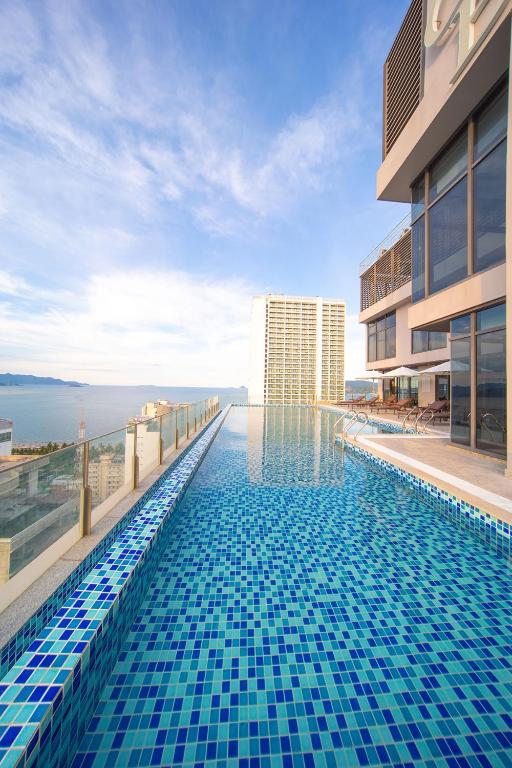 [Evoucher Vietravel Hà Nội] Combo 4N3D Ks Green Beach Hotel Nha Trang: Vmb Khứ Hồi Hà Nội - Nha Trang + Phòng Tiêu Chuẩn + Ăn Sáng