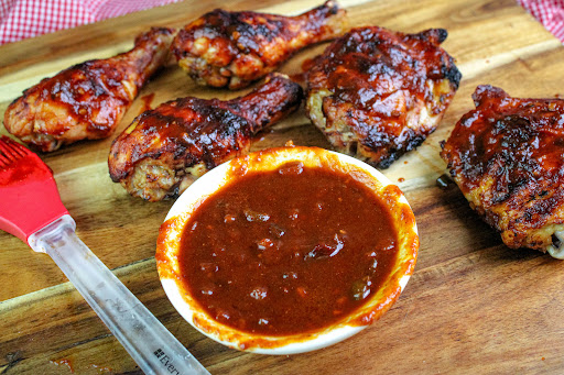 A bowl of Blackbear's Grillin Sauce.