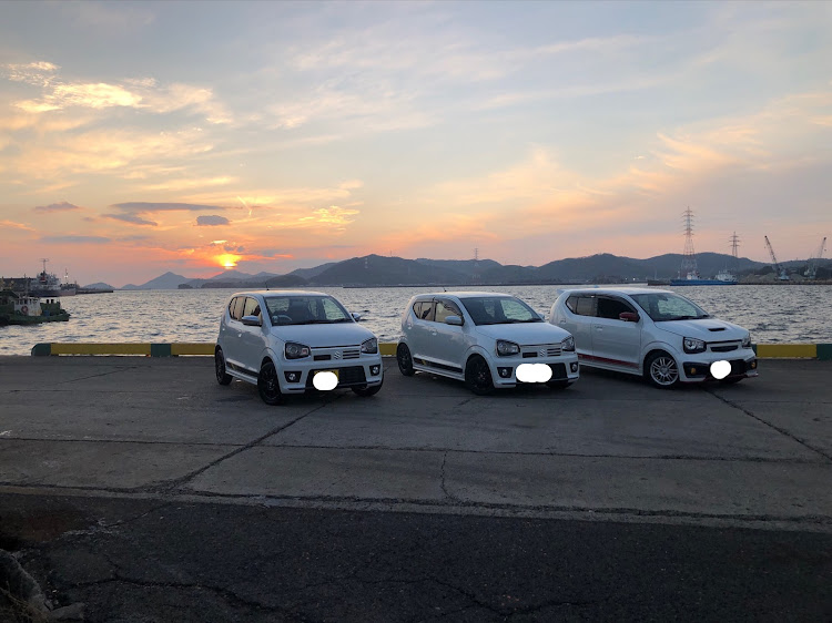 アルトワークスのアルトミーティング鷲羽山・アルトワークスha36s・オフ会に関するカスタム事例の投稿画像3枚目